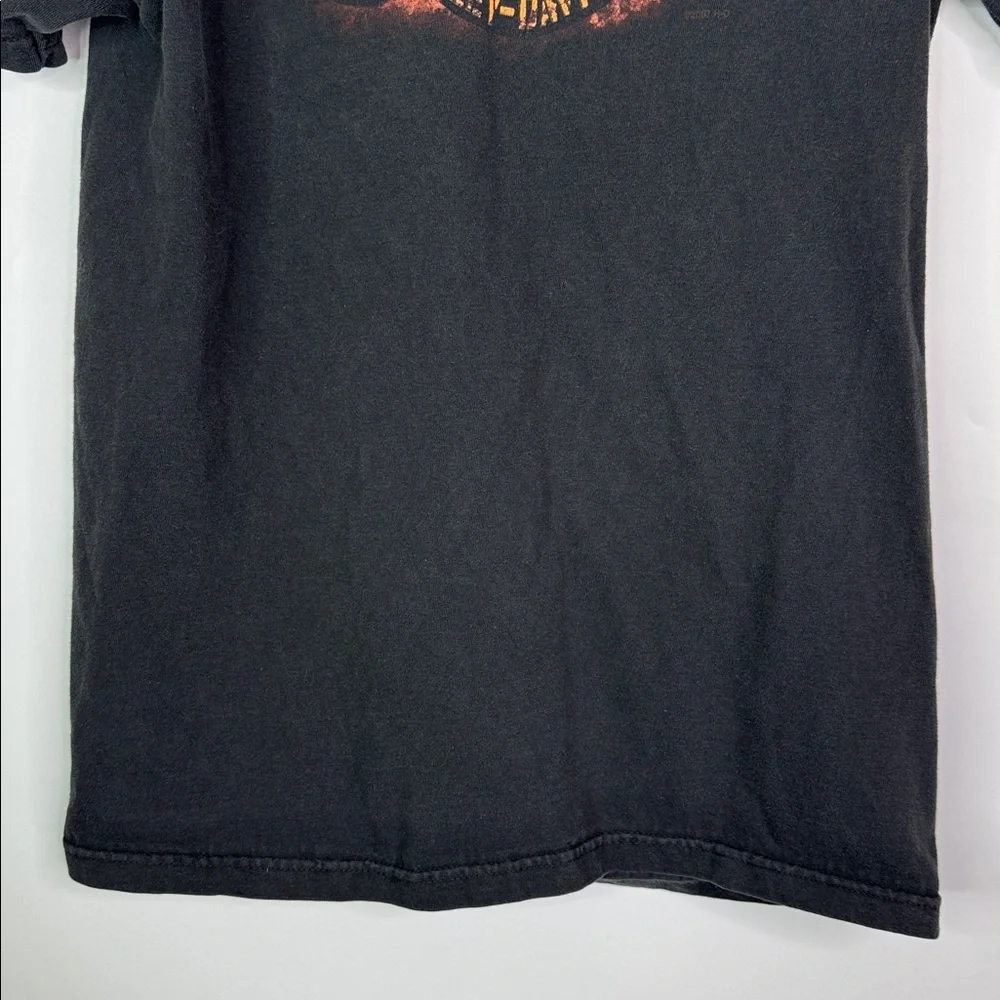 Vintage Harley Davidson Wieblers Black Davenport, Iowa 2007 Medium